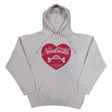 Electrik Sheep - Red Heart Hoodie Sport Grey