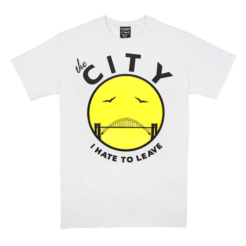City,I,Hate,To,Leave,t-shirt, skull, saturday night, topshop, topman, screenprint, northern soul, newcastle, heart, independent